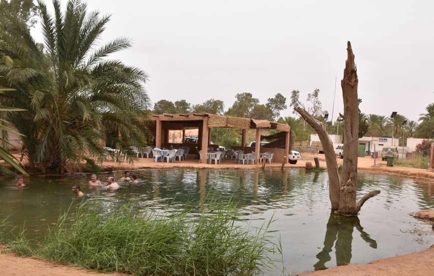 Ksar Ghilane desert camp night experience