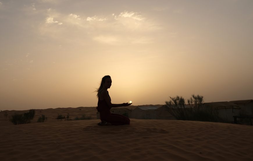 Ksar Ghilane desert camp night experience